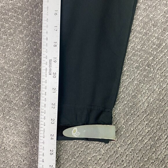 Mountain Hardwear Jacket Women's Large Black Hooded Fleece Lined - Picture 13 of 15